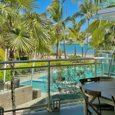 Stunning Beachfront Condo With Private Beach