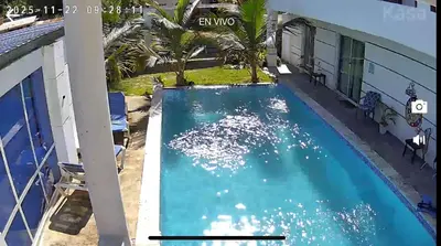 a swimming pool in a house at VILLA GRANDEZZA in Punta Cana