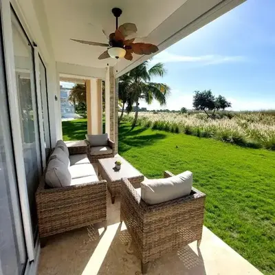 Hard Rock Getaway • 2BR with Golf + Pool Views