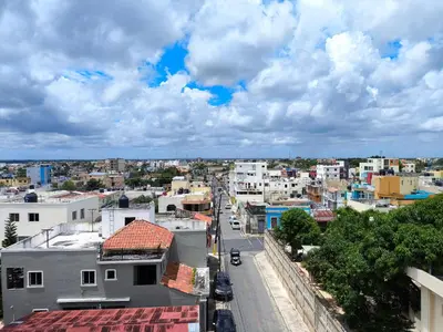 a city view of a city with buildings at Apartahotel Señorial in Higuey