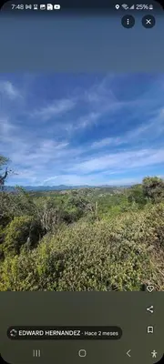 a screenshot of the landscape page of a website at Camping in Cumayasa Kilómetros 4 1/2