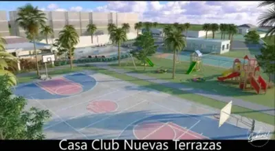 a rendering of a playground at a resort at Renta Vacacional en el Caribe in Ciruelitos Arriba