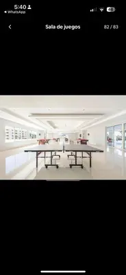 a picture of a table in a room at Acogedor Apartamento con Vista al mar in Juan Dolio