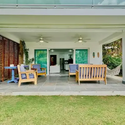 Oceanfront Apt W- Private Beach - Las Terrenas