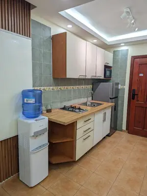 a kitchen with a sink and a counter top at Jardines del Mar Todas las Amenidades Reserva Inmediata in Villas del Mar