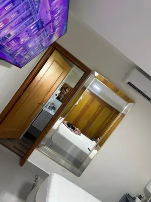 an overhead view of a kitchen with a glass door at Gaby Luxury apart in Santo Domingo