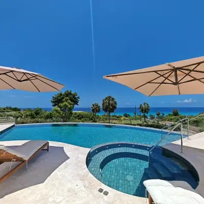 Luxury Oceanfront Villa with Heated Pool