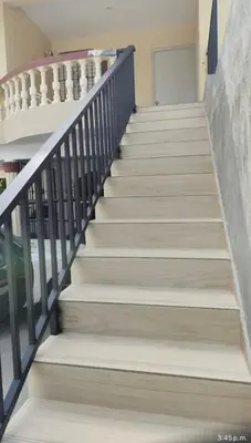 a set of stairs in a building at El Rincon de Sanchez