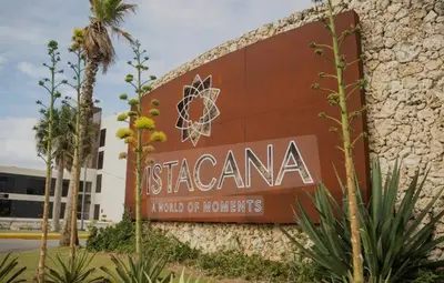 a sign for the australiana hotel of wonders at Private Lux Oasis, Vista Cana, Punta Cana in Punta Cana