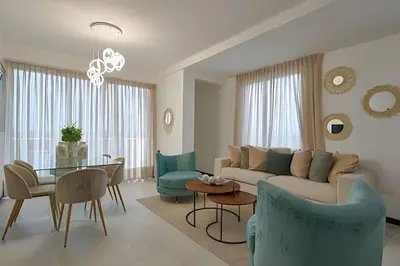 Gallery image of Beachside 1BDR Dreamy Apt.| BBQ + Pool & Sea View in Juan Dolio