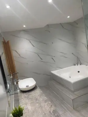 a bathroom with a sink and a tub and a toilet at Apartmento, siéntete en casa in Monte Adentro