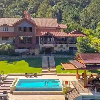 ®4BR{Wood~Mountain~Villa} @Jarabacoa Heated Pool