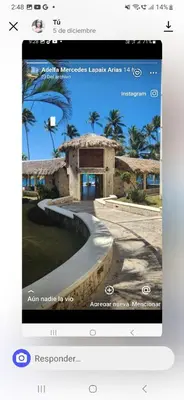 a screenshot of a website of a house at Atardecer Albatros in Juan Dolio