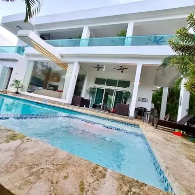 Modern Villa in Oceanfront Sosua Ocean Village