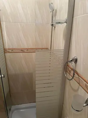 a shower in a small bathroom with a tub at Desconecta para volver a conectar - La bebida tiene costo adicional in Miches