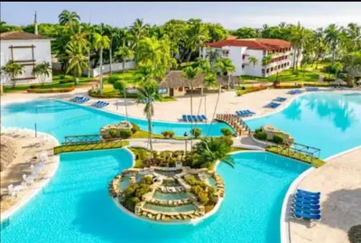 an image of a pool at a resort at Marien Residences 222 Gardenview Condo in Puerto Plata