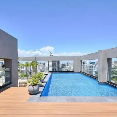 Luxury 2-Bed Condo in Piantini Sauna