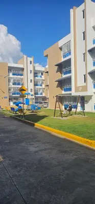 an empty street in front of a large building at Rob's Place in Mendoza