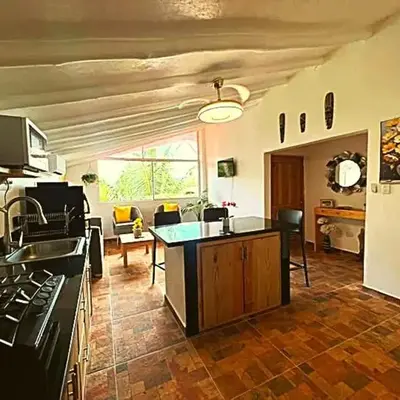 Bright studio in the heart of Las Galeras