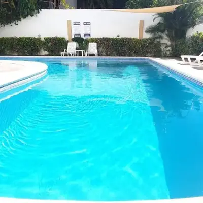 2-Bedroom Beach Apartment 50m from the Sea and Pool