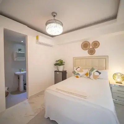 Room in Sosua center with Outdoor Jacuzzi