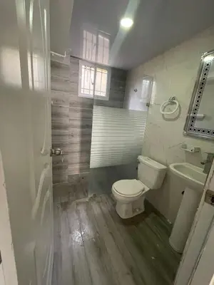 a bathroom with a toilet and a sink at Bohio rd in Santo Domingo
