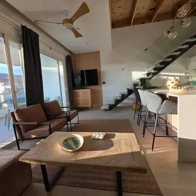 Aqua Esmeralda Beachfront Penthouse with private Jacuzzi
