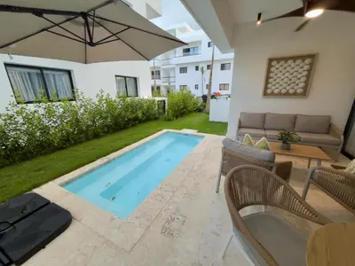 Gallery image of Lovely 2 BR Apt with private Pool, Fast Wi-Fi in Punta Cana