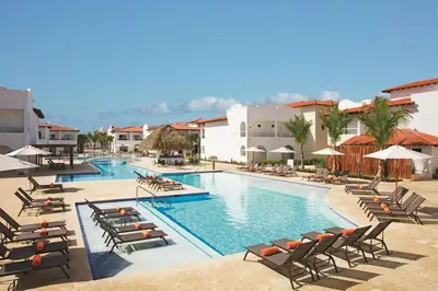 an image of a pool at a resort at Dreams Dominicus La Romana Resort & Spa in Bayahibe