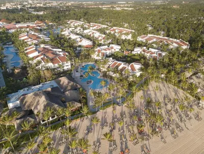 an aerial view of the resort at Occidental Punta Cana - All Inclusive in Punta Cana