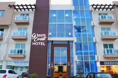 a view of the front of a hotel at Hotel Checkin El Cortecito in Punta Cana
