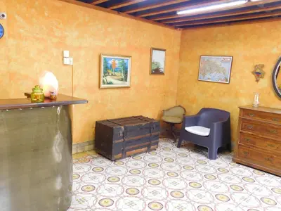 a room with a desk and a chair and a dresser at Residencial La Fonte in Santo Domingo