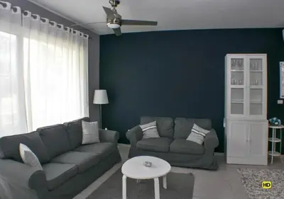 a living room with a couch and a table at Apartamento Estrella Dominicus in La Laguna
