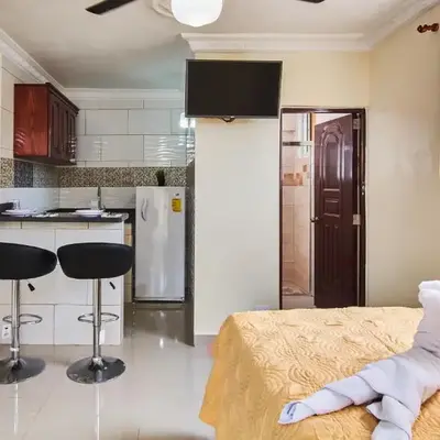 Modern Tropical Studio with Terrace 300 Mbps Wi-Fi