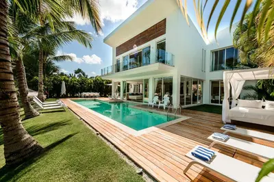 an image of a house with a swimming pool at Best Private Cocotal Villas in Punta Cana in Punta Cana