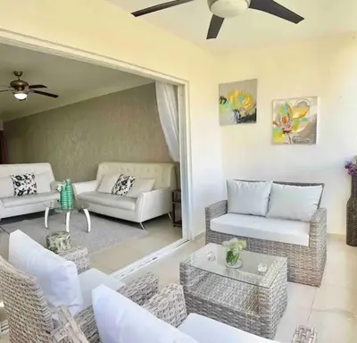 Gallery image of apartamento con piscina con vista al mar in La Francia