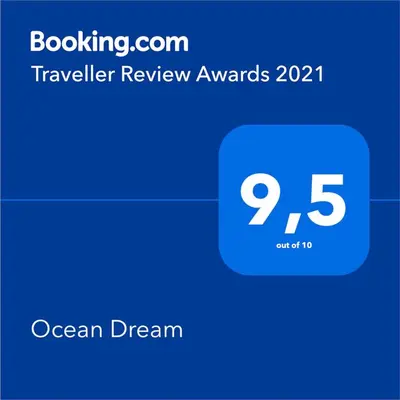 a screenshot of a text box with the ocean dream at Ocean Dream Artist Loft 1st See Line in Cabarete