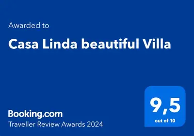 a screenshot of a cell phone with the words csa intel beautiful valley at Casa Linda beautiful Villa in Sosúa